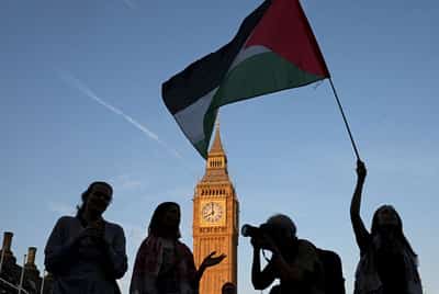 Image for Six appear in UK court charged over banned group Palestine Action