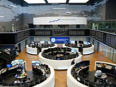 Image for European stocks down with bank and healthcare drag, US-EU tariffs in focus