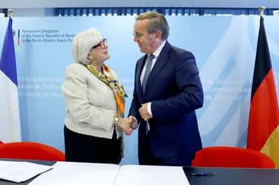 Image for Germany, France sign deal for satellite-based early warning system