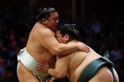 Image for Sumo-Wrestlers bid farewell to London after Hoshoryu claims trophy