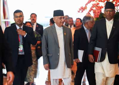 Image for A political survivor, Nepal's Oli felled by fury at protest deaths