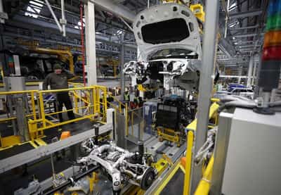 Image for UK car production fell by a quarter in September amid JLR cyberattack