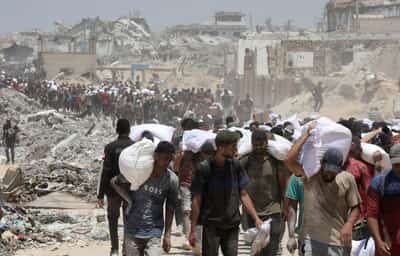 Image for US envoy Witkoff visits the Gaza aid operation that the UN calls unsafe