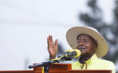 Image for Ugandan President Yoweri Museveni seeks seventh term after four decades in power