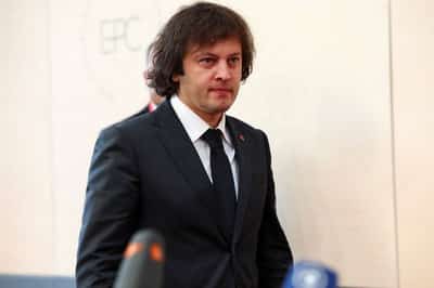 Image for Georgian PM says protesters aimed to topple the government, accuses EU of meddling