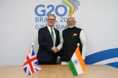 Image for India, UK to sign free trade deal during Modi's visit, cut tariffs on whisky, garments