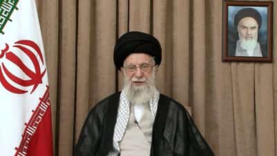 Image for Supreme leader, in first appearance since ceasefire, says Iran would strike back if attacked