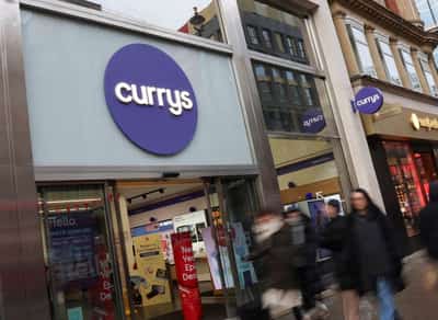 Image for UK's Currys shares rise after strong Christmas prompts profit upgrade