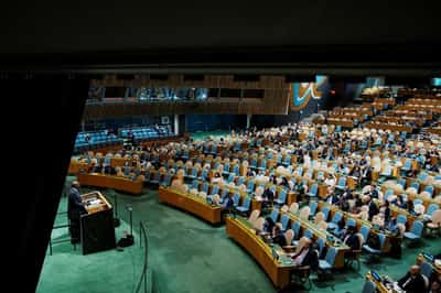 Image for Saudi Arabia, France seek support for declaration on two-state solution between Israel, Palestinians