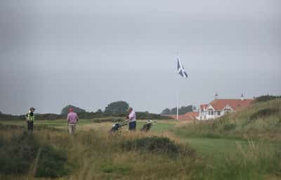 Image for Trump arrives in Scotland for golf and bilateral talks as EU trade deal nears
