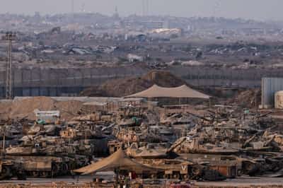 Image for Britain has not concluded Israel's actions in Gaza are genocide