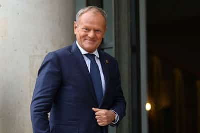 Image for Safe skies over Ukraine must not compromise Polish security, Tusk says