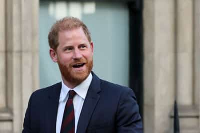 Image for Prince Harry back in UK, but will he see his father King Charles?