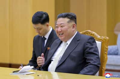 Image for North Korea leader Kim praises 'heroic' troops in Russia, state media says
