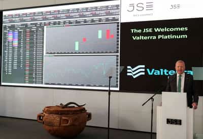 Image for Valterra Platinum makes bourse debut as Anglo exits South African unit