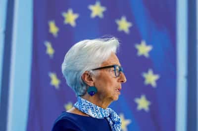 Image for EU must follow law in using frozen Russian assets to help Ukraine, Lagarde says