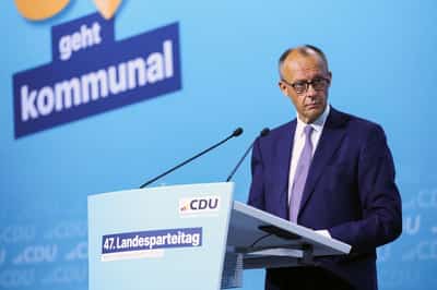 Image for Merz promises debt relief for municipalities ahead of electoral test