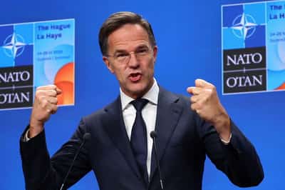 Image for NATO chief says Brazil, China and India could be slammed by sanctions