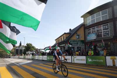Image for Cycling-Israel-Premier Tech excluded from Giro dell'Emilia over security concerns