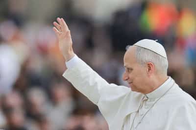 Image for Pope Leo says Christians who start wars should go to confession