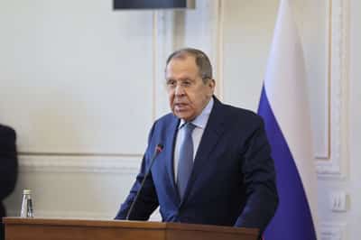 Image for Russian and US diplomats meet in Turkey for talks on repairing ties