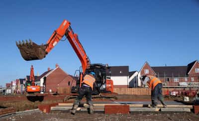 Image for Slump for UK builders eases but price pressures strong, PMI shows