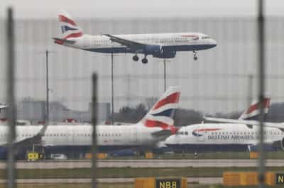 Image for UK air passenger figures beat pre-pandemic record for April-June