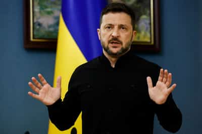 Image for Zelenskiy says he wants half Ukraine's weapons to be produced domestically