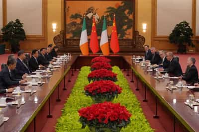 Image for China's premier pledges deeper cooperation as Irish PM pushes on beef and dairy