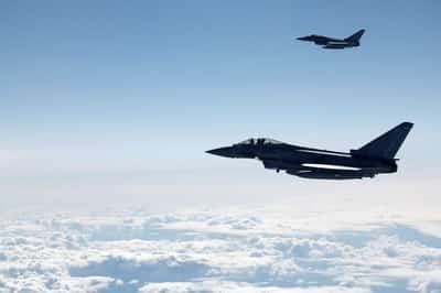 Image for UK fighter jets begin NATO air defence mission over Poland