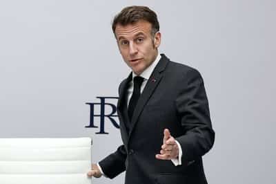 Image for French nationals released from Iran, returning to France, Macron says