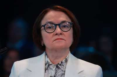 Image for Russia's Nabiullina says the central bank will cut rates with caution