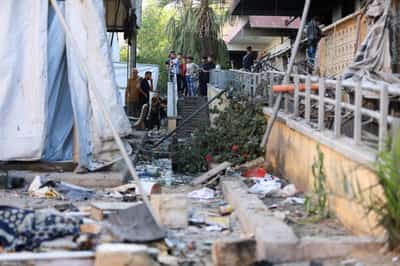 Image for Hamas seeks ceasefire guarantees as scores more are killed in Gaza