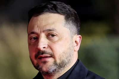 Image for Zelenskiy arrives in Saudi Arabia seeking security cooperation