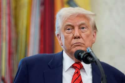 Image for Trump says he is less confident about Iran nuclear deal