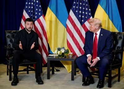Image for Zelenskiy to meet Trump on Friday to talk air defence, new weapons