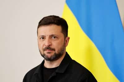 Image for Zelenskiy leaves G7 with no Trump meeting or fresh arms support from US