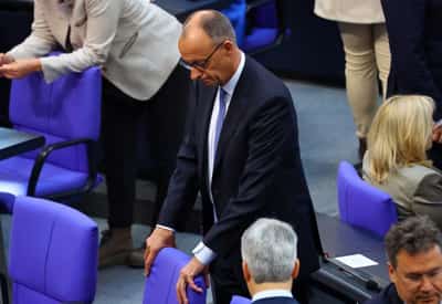 Image for Conservative Merz elected German chancellor after initial debacle