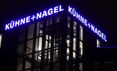 Image for Weak freight volumes weigh on Kuehne+Nagel's earnings
