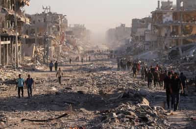 Image for Israeli attacks kill three Palestinians in Gaza, testing fragile truce