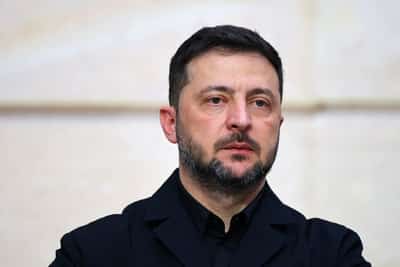 Image for Ukraine's Zelenskiy says Russian attack killed nine, damaged infrastructure