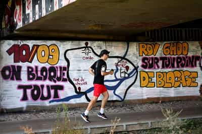 Image for 'Block Everything': Amorphous protest movement adds to Macron's political woes