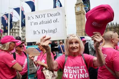 Image for British plan to legalise assisted dying falters in parliamentary tug-of-war