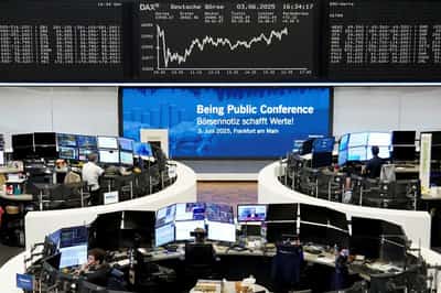 Image for Germany's DAX climbs to fresh record high