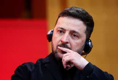 Image for Zelenskiy tells Ukrainian media US sought postponement of latest talks on war settlement