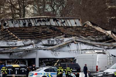 Image for Police detain fourth suspect after arson attack on Czech defence factory