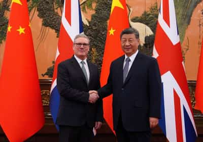 Image for Starmer and Xi discussed tariffs, travel and migration