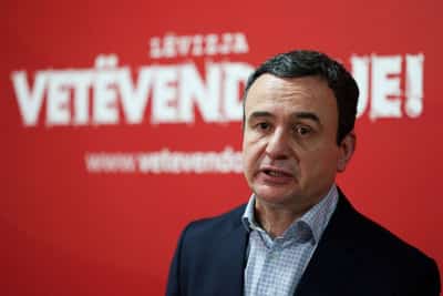 Image for Kosovo parliament votes in new government after year of deadlock