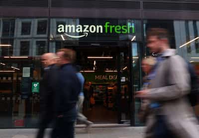 Image for Amazon's grocery ambitions stumble in Britain