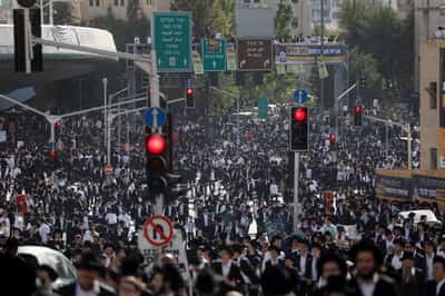 Image for Teenager dies during ultra-Orthodox protest in Jerusalem